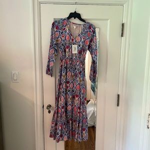 NWT roller rabbit ikat dress. XXS